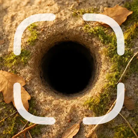 Burrow & Hole Identifier app icon